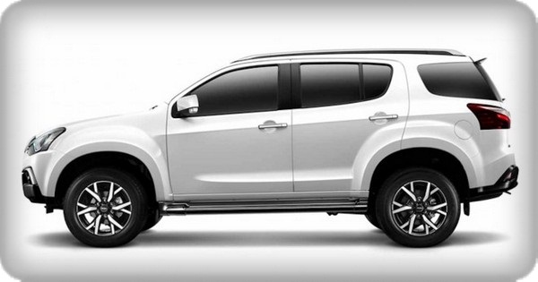 Isuzu Mu X White