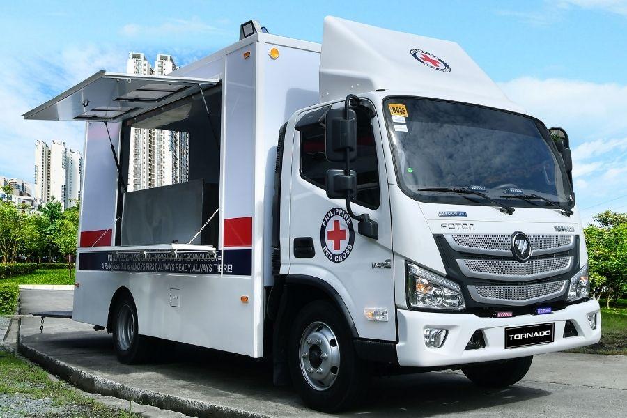 Foton Ph Partners With Red Cross To Launch Emergency Food Trucks