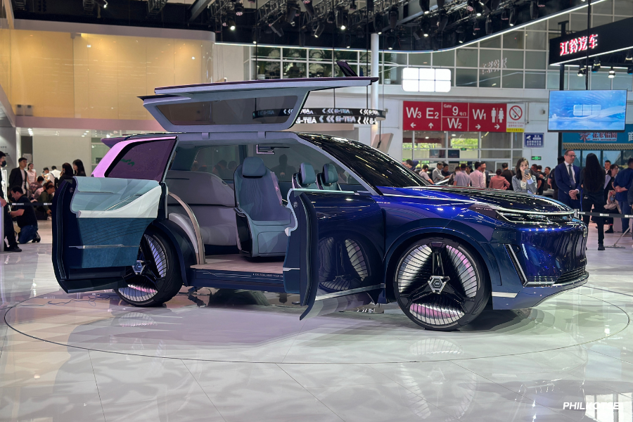 Geely Galaxy Starship Concept Minivan Wows Beijing Crowd With Gullwing