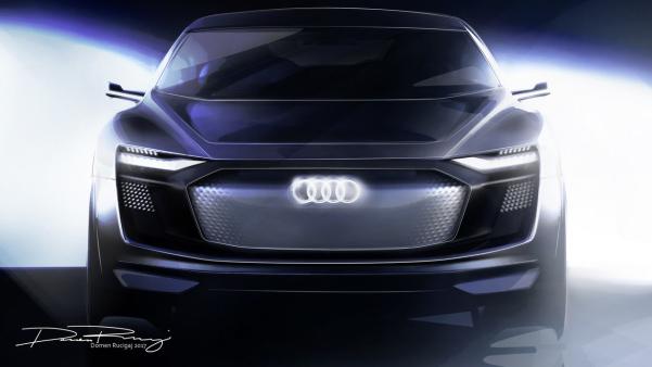 Audi unveils E-Tron Sportback Crossover concept before Shanghai Auto Show