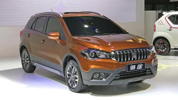 Suzuki showcases its 2017 S-Cross facelift at Shanghai Auto Show