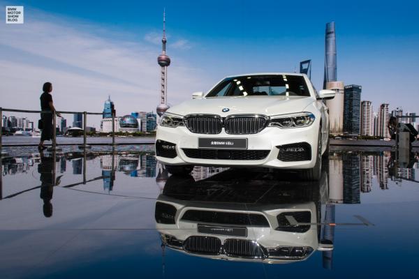 Long Wheelbase BMW 5-Series Li revealed at 2017 Shanghai Auto Show