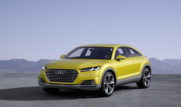 Audi Q4 RS is said to share the same engine with the RS3 and RS TT models. 2019 Audi Q4 RS angular front