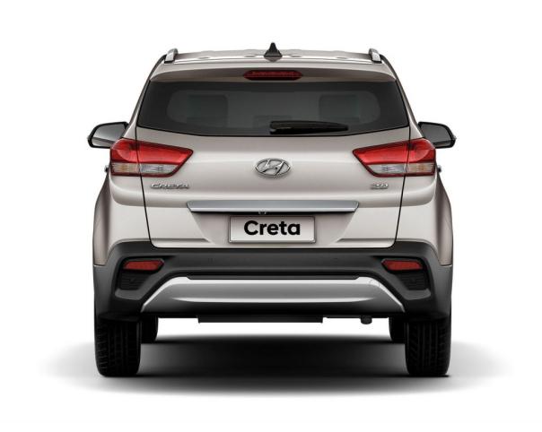the SUV will also have a revised headlight cluster, taillight cluster, fog lamps and a new alloy wheel design. Hyundai Creta rear view