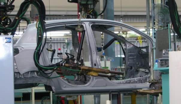 The Laem Chabang plant in Thailand An automobile is being manufactured
