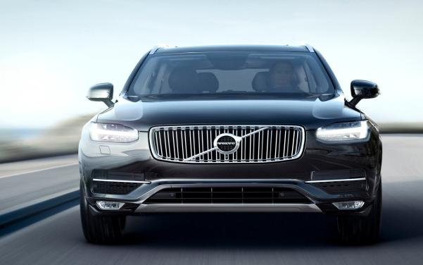 The XC90 was the best-selling vehicle in US market. Volvo XC90 front view