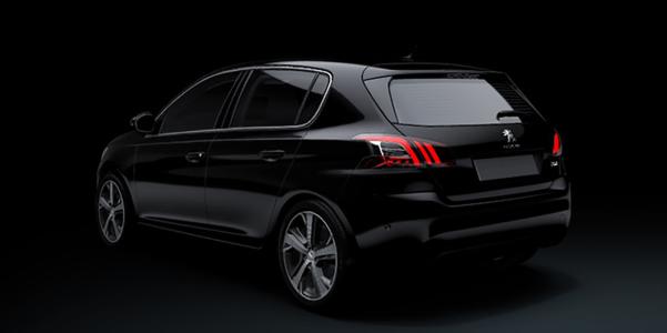 Peugeot does not pay too much attention to the exterior. 2018 Peugeot 308 Facelift angular rear