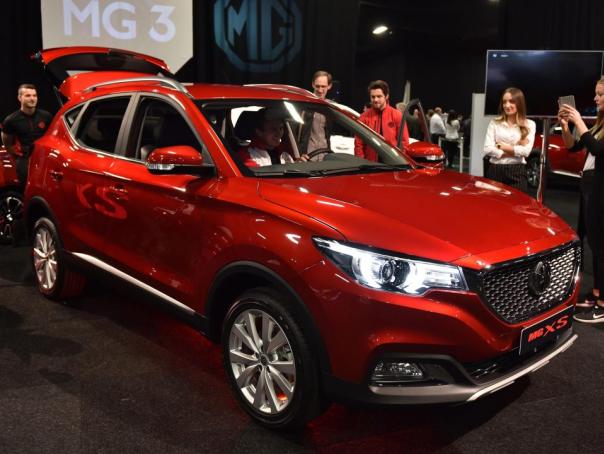 The MG XS introduces a bold new design language for MG. MG XS angular front
