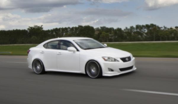 You can use Photoshop and some basic knowledge to know how your car will look like with a certain wheels white car on road