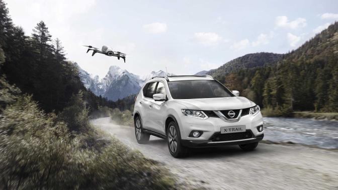 Nissan X-Trail X-Scape comes with a GPS Tracking Drone