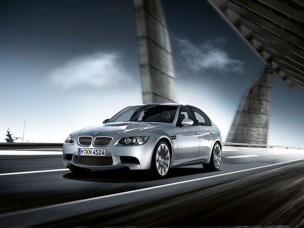 If you just use your car for work every day or go for a picnic at weekend with your family, a sedan is a wiser choice. BMW sedan angular front view