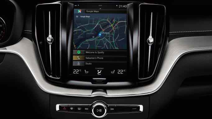 Android operating system into upcoming Volvos