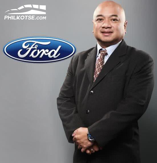 Rodel Gallega began his career in Ford Philippines in 1998 and has undergone a variety of local and international-based positions Portrait of Ford's vice president for Marketing and Sales Rodel Gallega