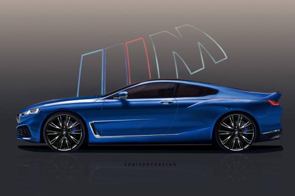 Apart from the 8-Series concept, Peisert Design also made a rendered photo of the M8. BMW M8 concept