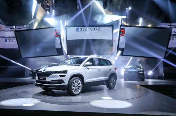 The Karoq is expected to replace the Yeti crossover in Skoda's lineup and join the Kodiaq. Skoda Karoq's world premiere