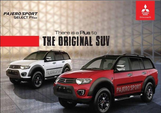 Mitsubishi Pajero Sport “Select Plus” officially launched in India