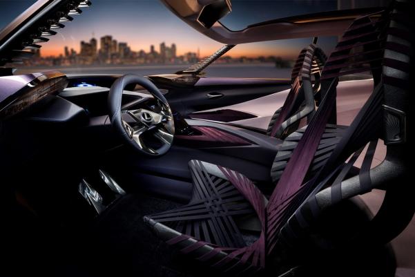 The Lexus UX production will offer customers two options: UX200 and UX200h. The Lexus UX Concept's cabin