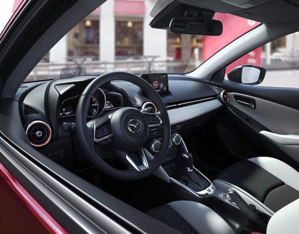 Based on the SE-L, the Mazda 2 Tech Edition comes with more equipment Cabin of the 2017 Mazda 2