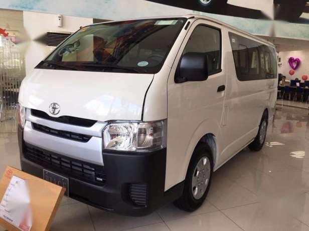 toyota hiace commuter down payment monthly