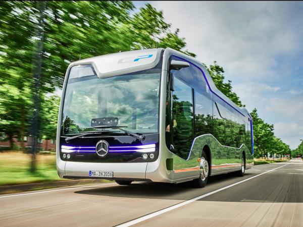 Future Bus - Mercedes Benz’s semi-autonomous bus