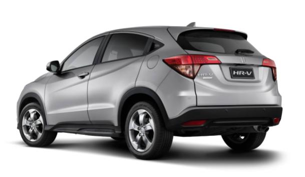 The car comes with a new set of 17-inch alloy wheels angular rear of the 2017 HR-V Limited Edition
