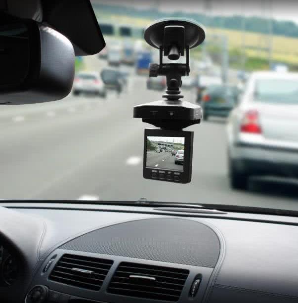 Make sure your father’s car is equipped with a high quality dashcam A dashcam in a car