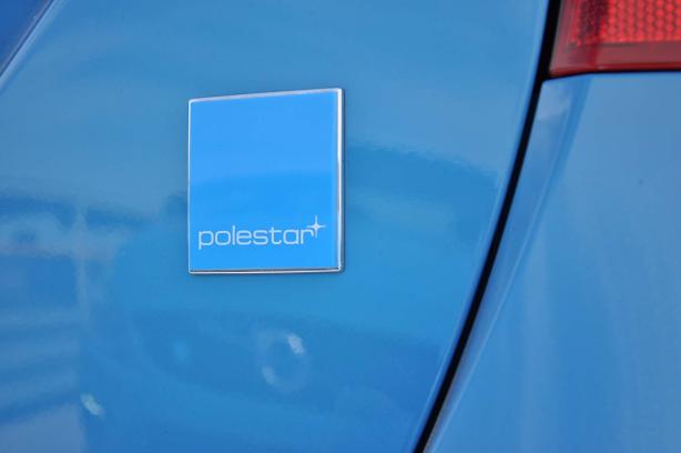 The Polestar sports car will be a serious rival in the electric car racing series next year Polestar logo