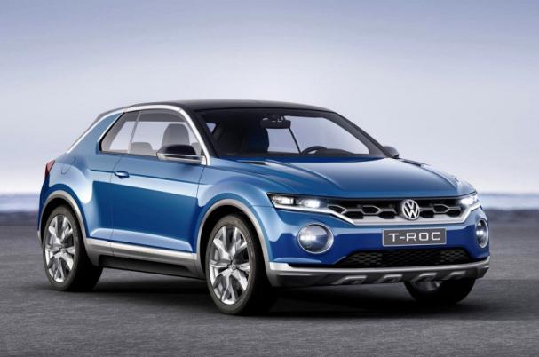 Sneak preview of Volkswagen T-Roc ahead of IAA 2017