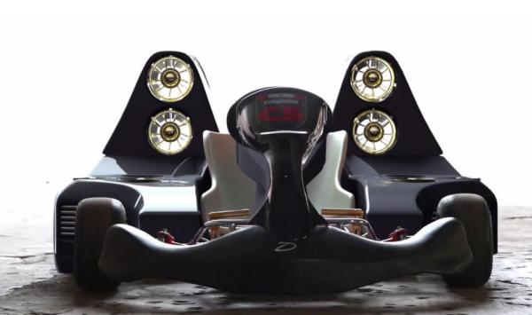 The C5 Blast is considered as “the fastest go-kart on the planet” Front view of the Daymak C5 Blast Ultimate