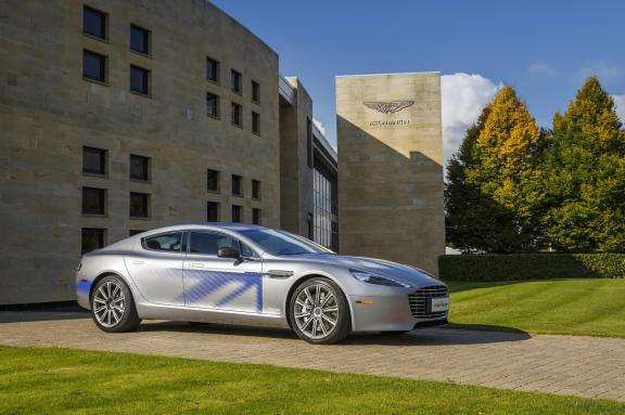 Aston Martin reveals its first all-electric model