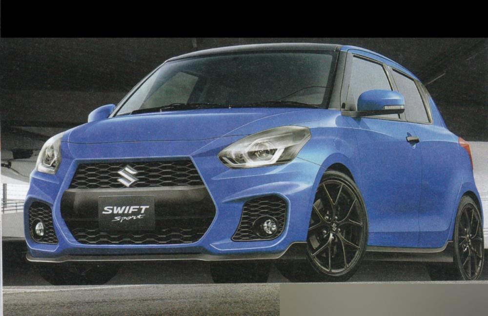 The 2017 Swift Sport is said to be heavier than the standart Swift rendering of the 2017 Suzuki Swift Sport