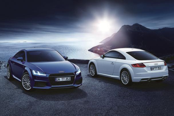 The sedan is likewise offered in various color options Audi TT 1.8 Lighting Style Edition models in Gracia White Metallic and Mitos Black Metallic