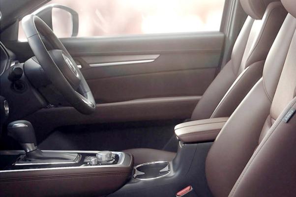 The CX-8 will provide enough space in order that adults can sit comfortably at the third row Mazda CX-8's driving cabin