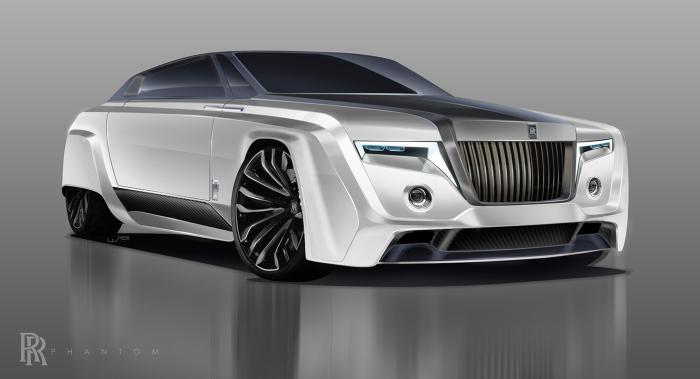 Take a peek at the 2050 Rolls-Royce Phantom