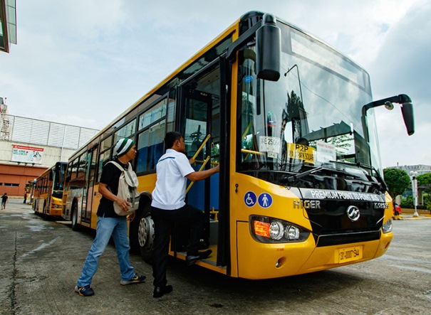P2P bus system: 8 routes and 85 buses