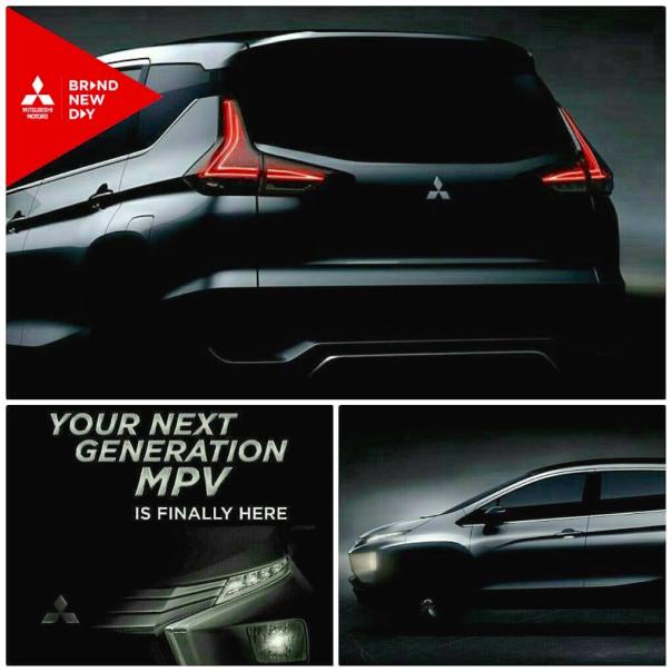 At the rear, the design takes a conservative shape with L-shaped LED tail lights Teaser images of the Mitsubishi XM Concept