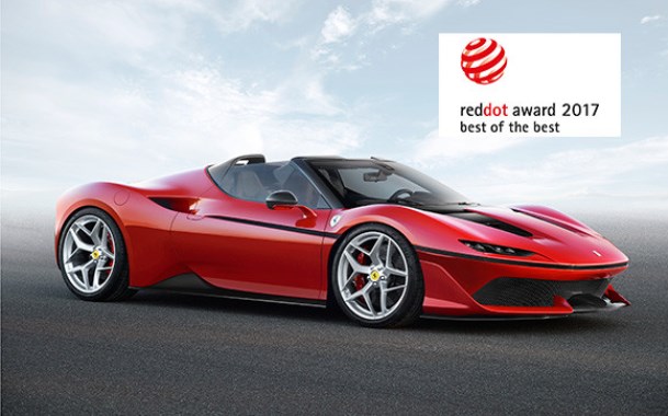 Ferrari wins Red Dot Design Awards again in 2017