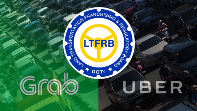 LTFRB to order deactivation of 50,000 Uber/Grab vehicles