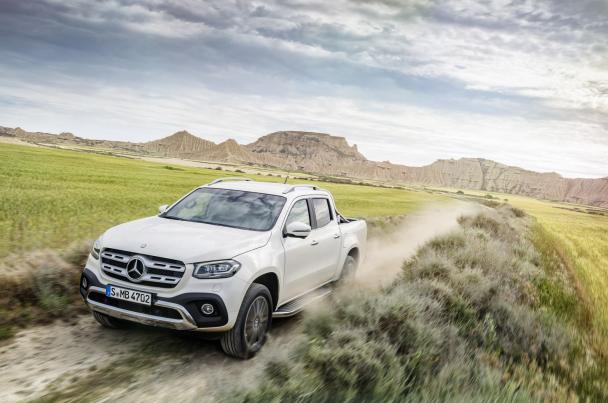 Mercedes X-Class pick-up truck officially kicked off