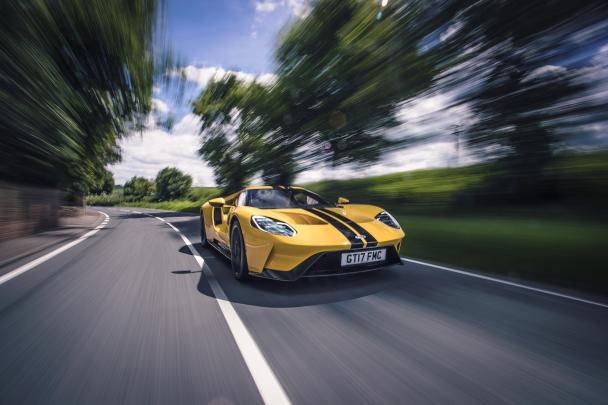 The Ford GT has been one of the most anticipated supercars for years the Ford GT on the road
