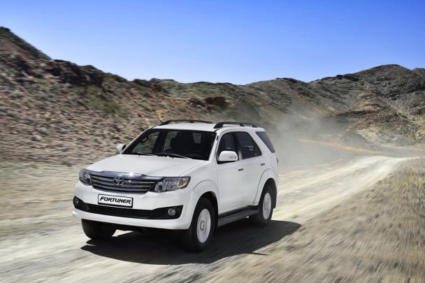 The Toyota Fortuner has always been a fierce rival in the SUV category nationwide Toyota Fortuner on the road