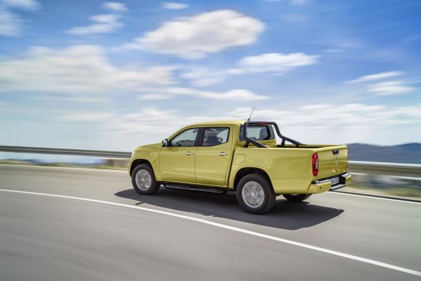 The Mercedes-Benz X-Class pickup will be manufactured in Argentina and Spain angular rear of the Mercedes-Benz X-Class