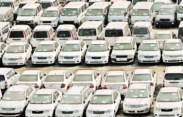 AVID members excel in 2017 mid-year sales with 6% increase Many white cars fit in the parking lot