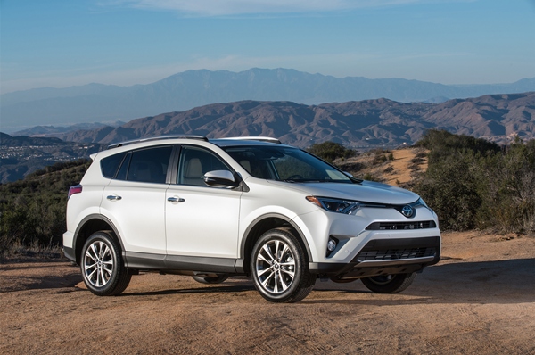 The Toyota RAV4 is considered as the pioneer for practical car segment Toyota Rav4 on road