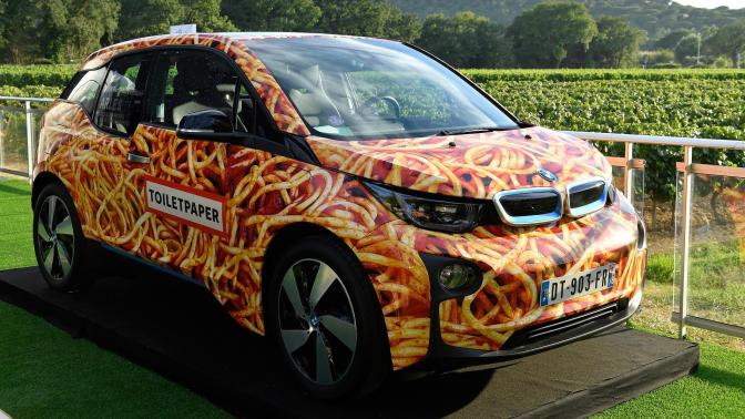 BMW i3 Spaghetti fetched €100,000 at auction