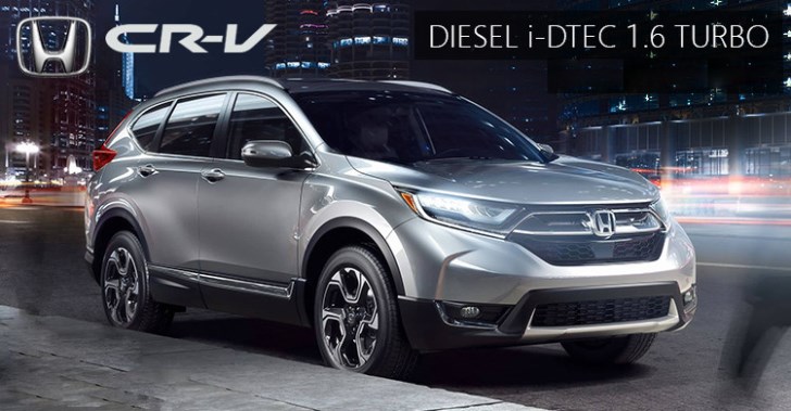 All-new diesel-powered Honda CR-V to come soon