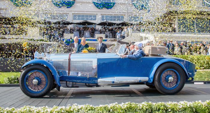 1929 Mercedes-Benz S Barker Tourer takes top award at Pebble Beach