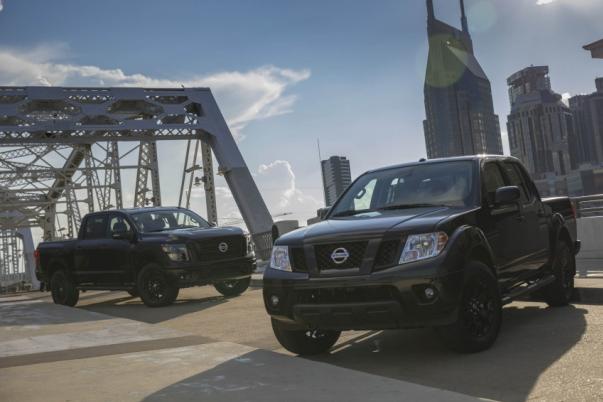 Nissan launches Midnight variant of the Frontier, Titan and Titan XD