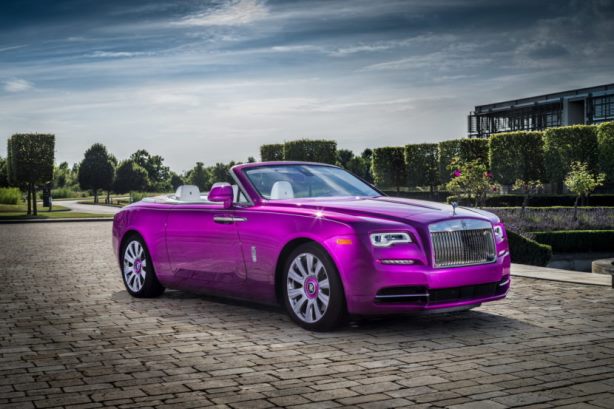 Vibrant Rolls-Royce “Dawn in Fuxia” unveiled 