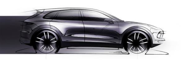 Porsche Suv Sketch